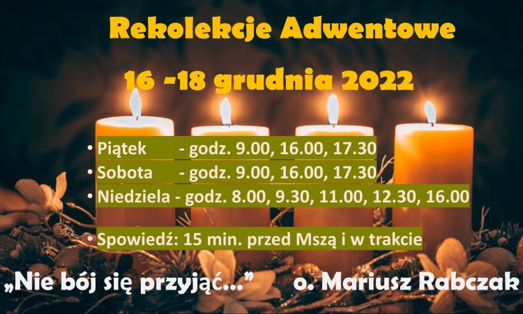 Czas na rekolekcje