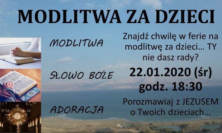 Modlitwa rodziców za dzieci